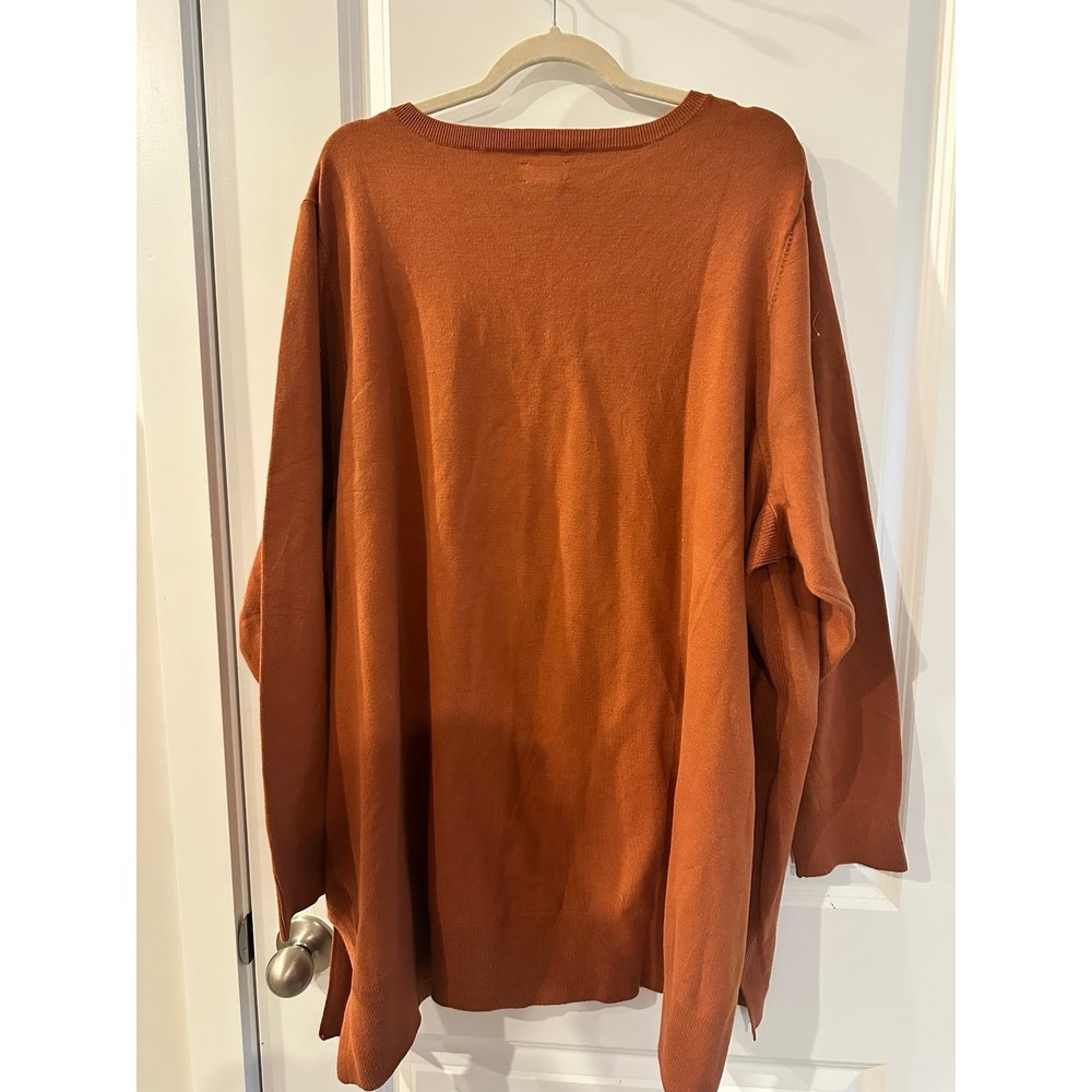 Duluth Trading V Neck Tunic Sweater Women's SZ 4X PLUS SIZE 28/30 - Picture 5 of 7